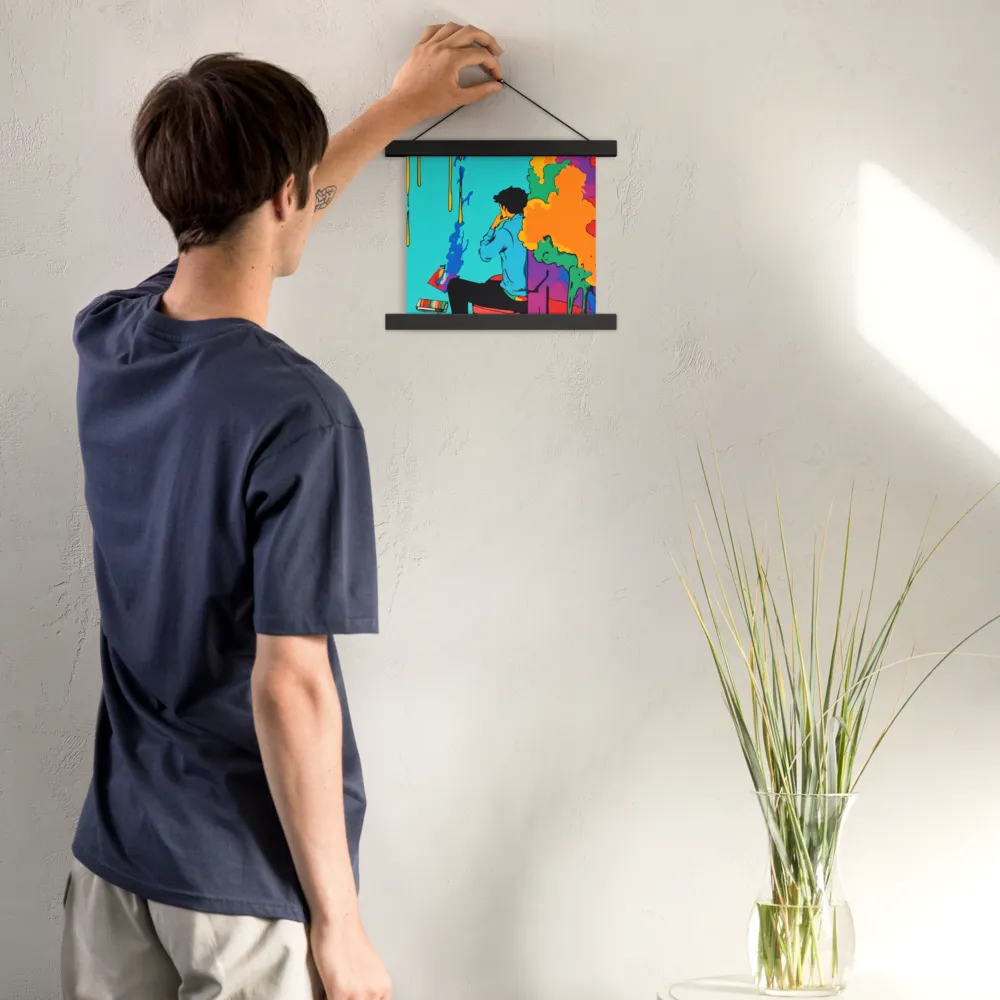 The Artist Within | Poster With Black Wood Hanger | 10″×10″