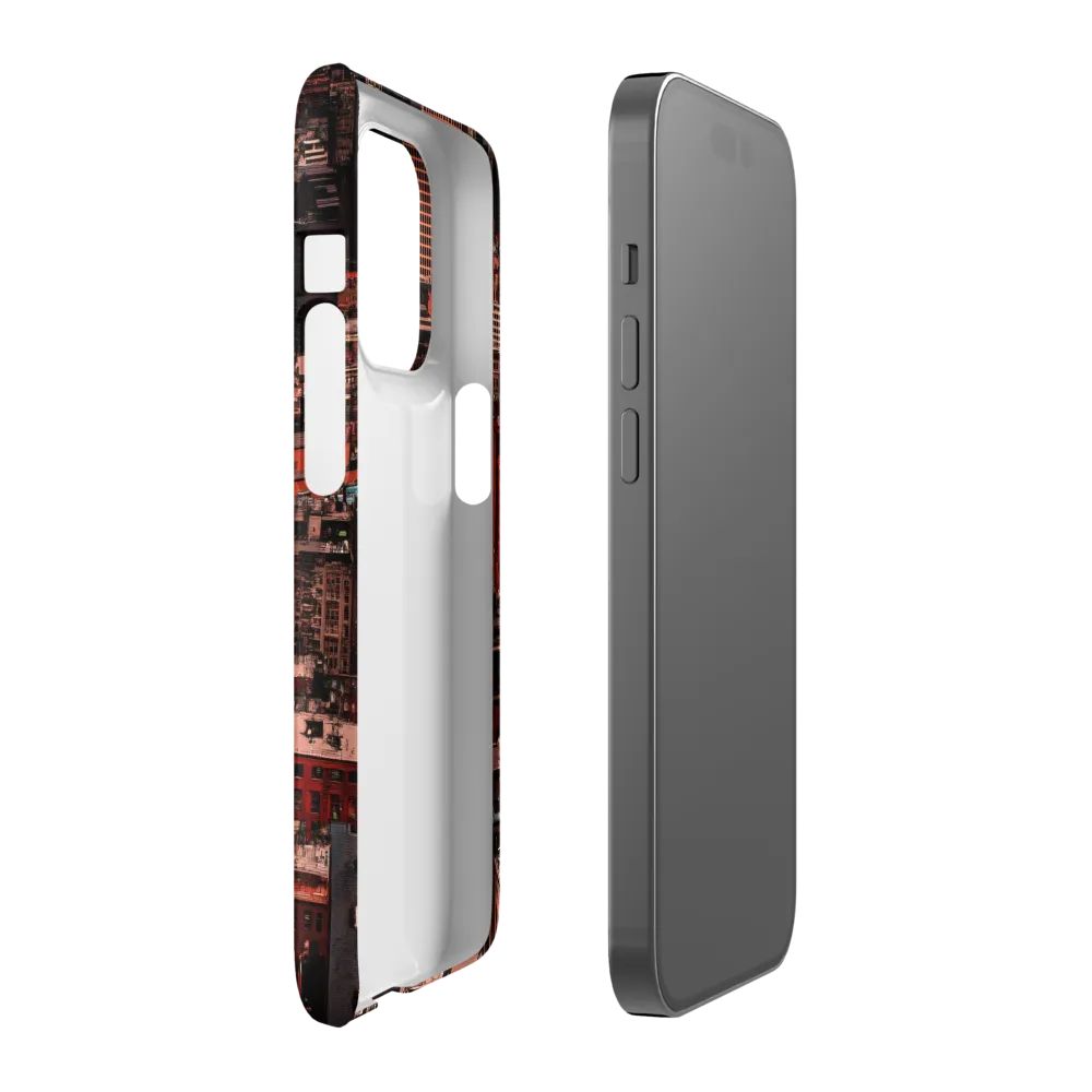 Urban Mosaic: Aerial Perspective | Phone Case |  14 Pro | Snap Case | Matte