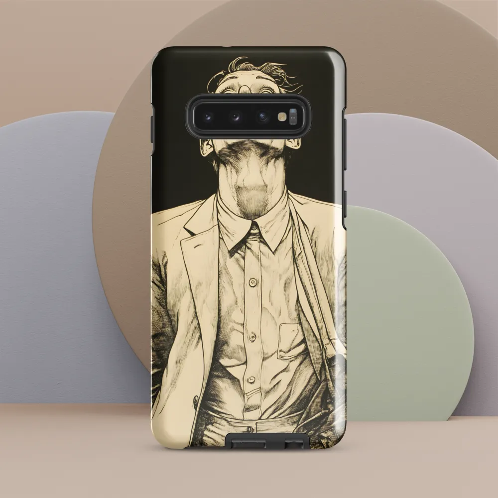 Desperate Gaze | Phone Case |  S10 Plus | Tough Case | Glossy