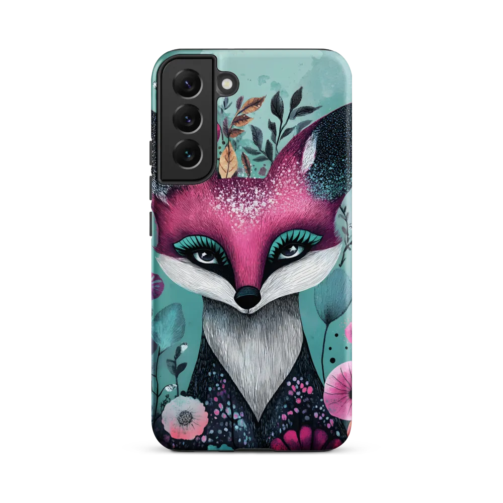 Whimsical Fox Among Blossoms