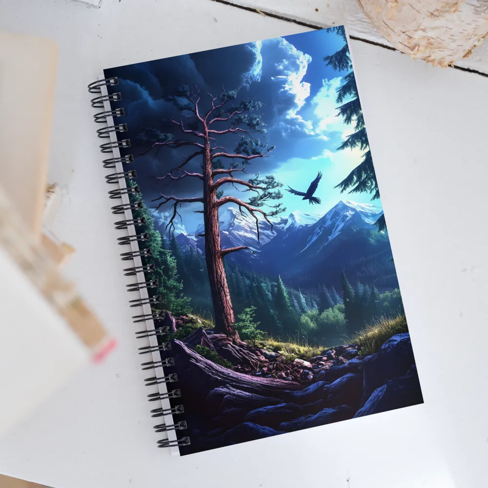 Majestic Solitude | Spiral Notebook