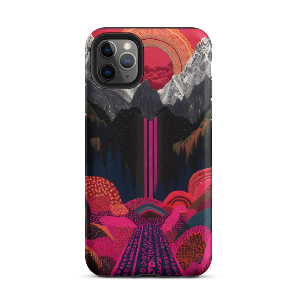 Ethereal Cascade: A Surreal Landscape