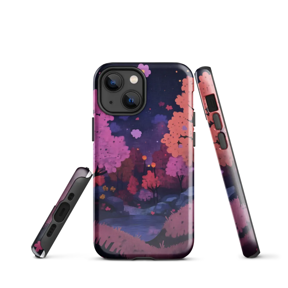 Whispers of Spring: A Serene Landscape | Phone Case |  13 mini | Tough Case | Glossy
