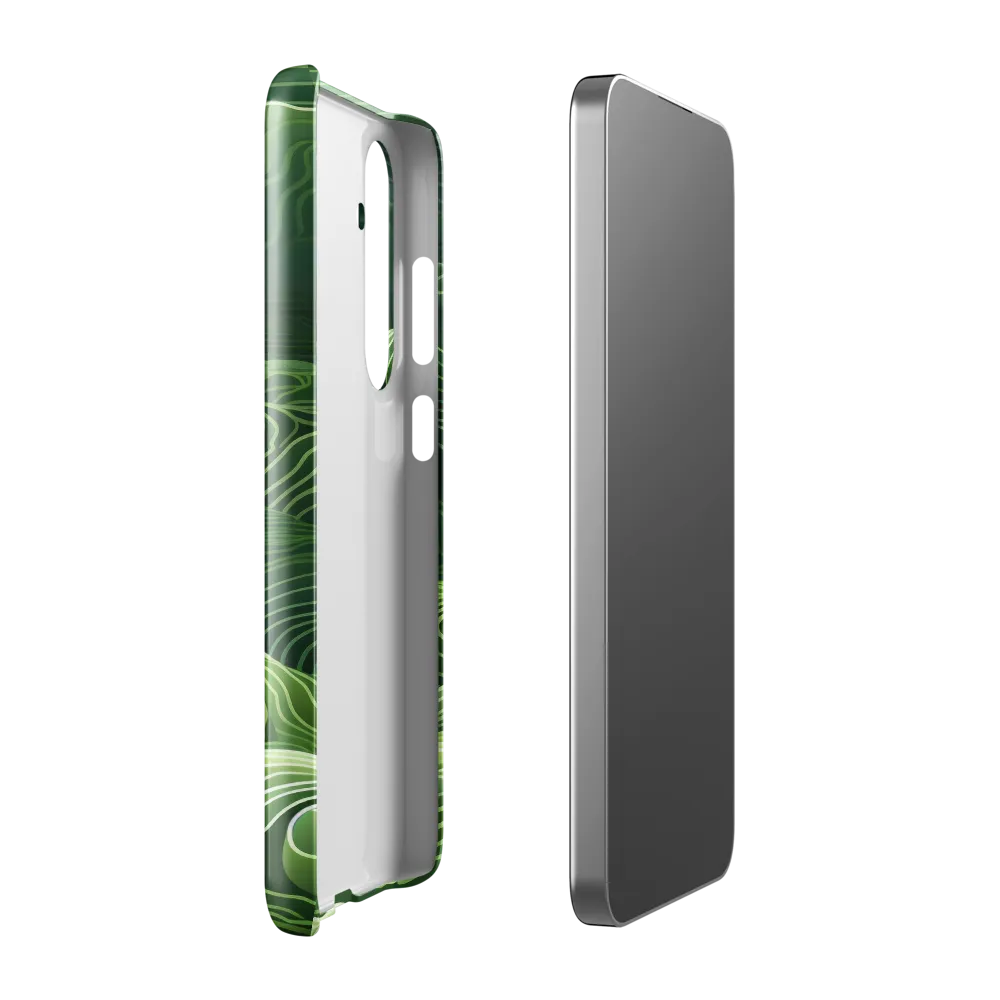 Whispers of Green Hills | Phone Case |  S24 Plus | Snap Case | Glossy
