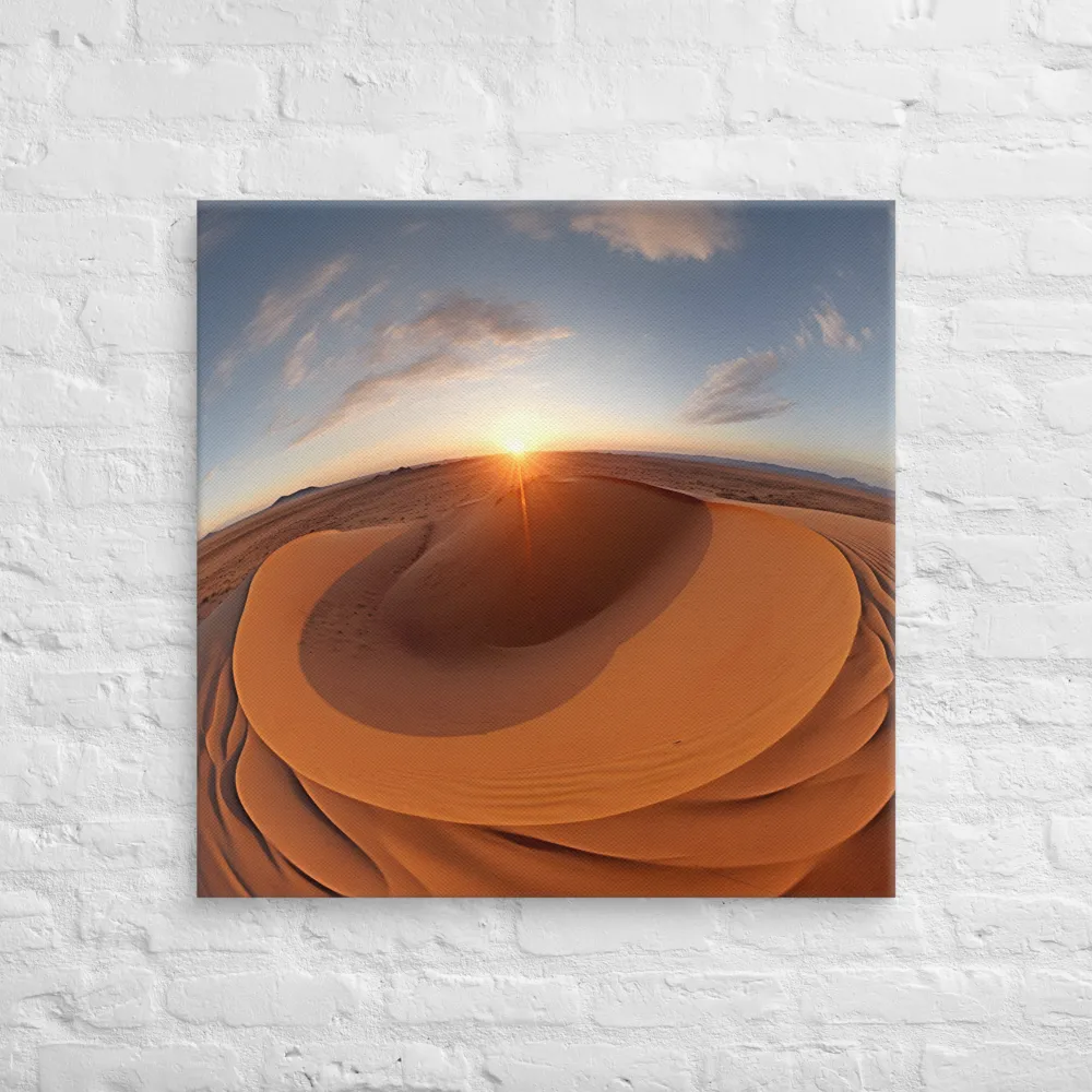 Serenity in Sand | Canvas | 30″×30″