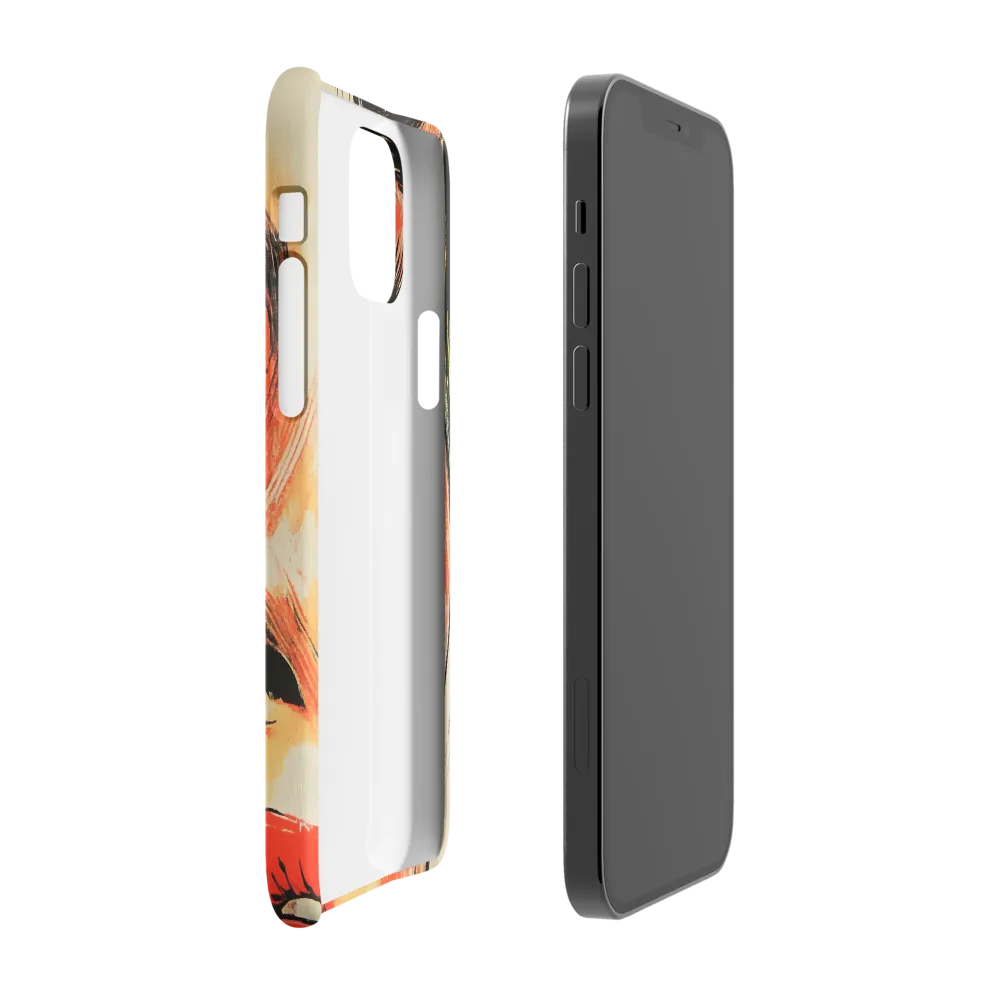 Intense Gaze: A Pop Art Portrait | Phone Case |  12 | Snap Case | Matte