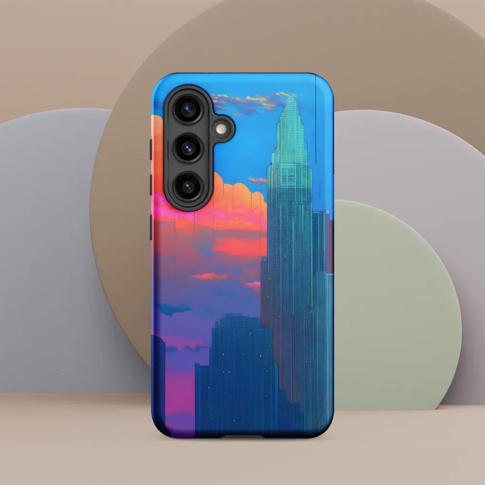 Twilight Reflections: A Digital Cityscape