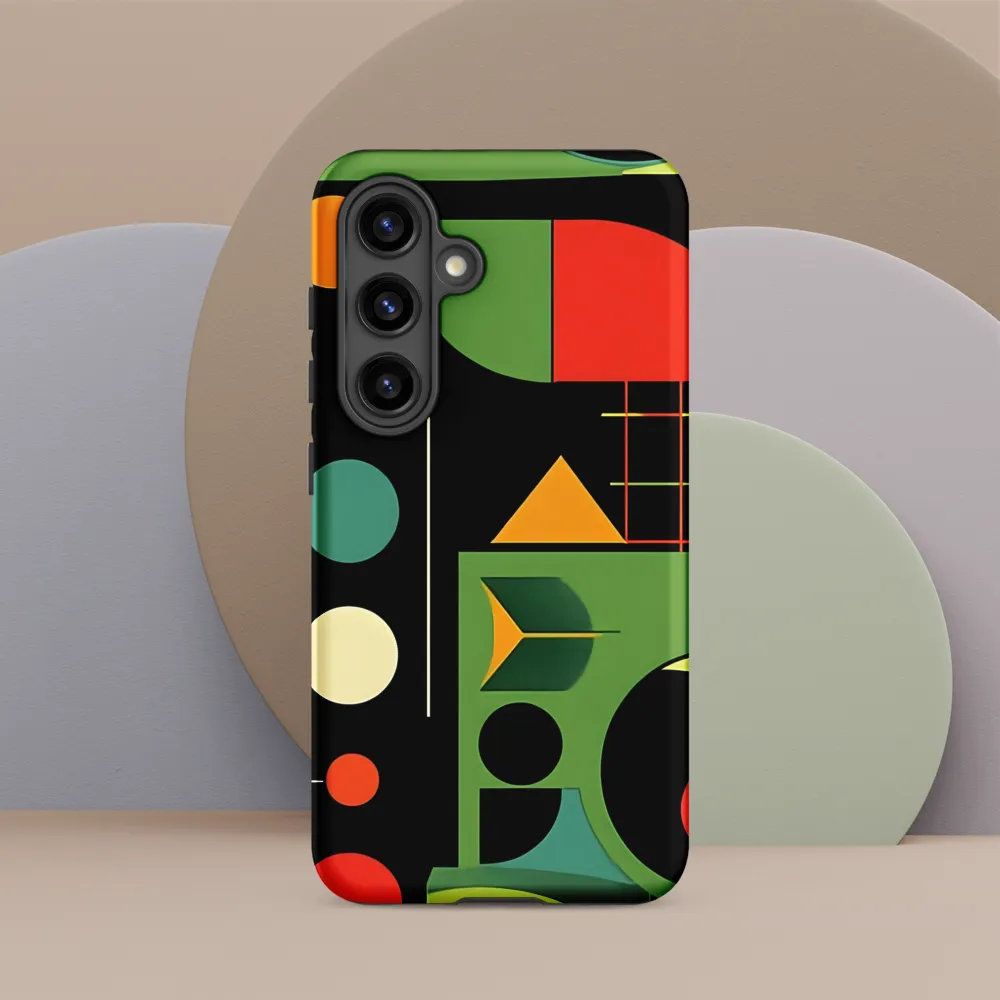 Geometric Harmony | Phone Case |  S24 | Tough Case | Matte