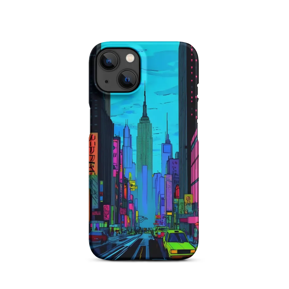Neon Dreams of the City | Phone Case |  13 | Snap Case | Matte