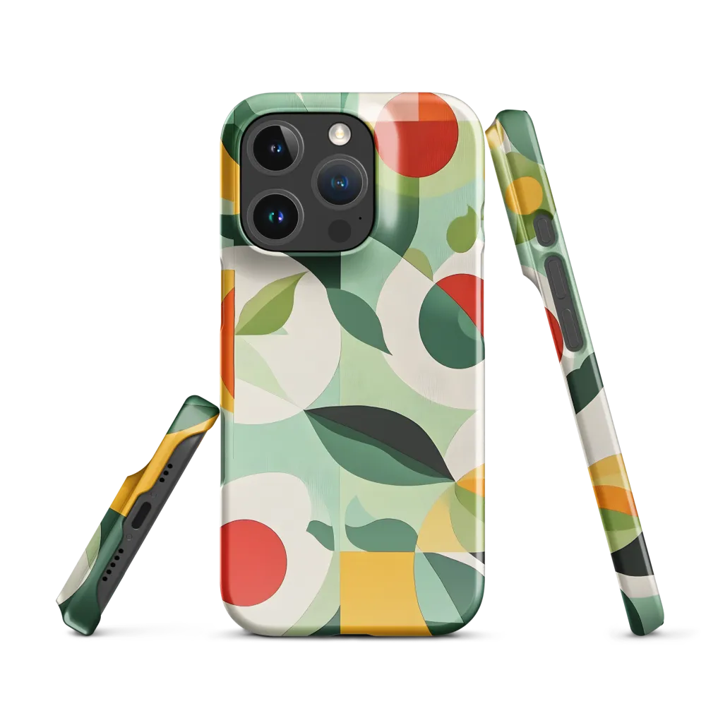 Harmony in Shapes: A Playful Abstract Design