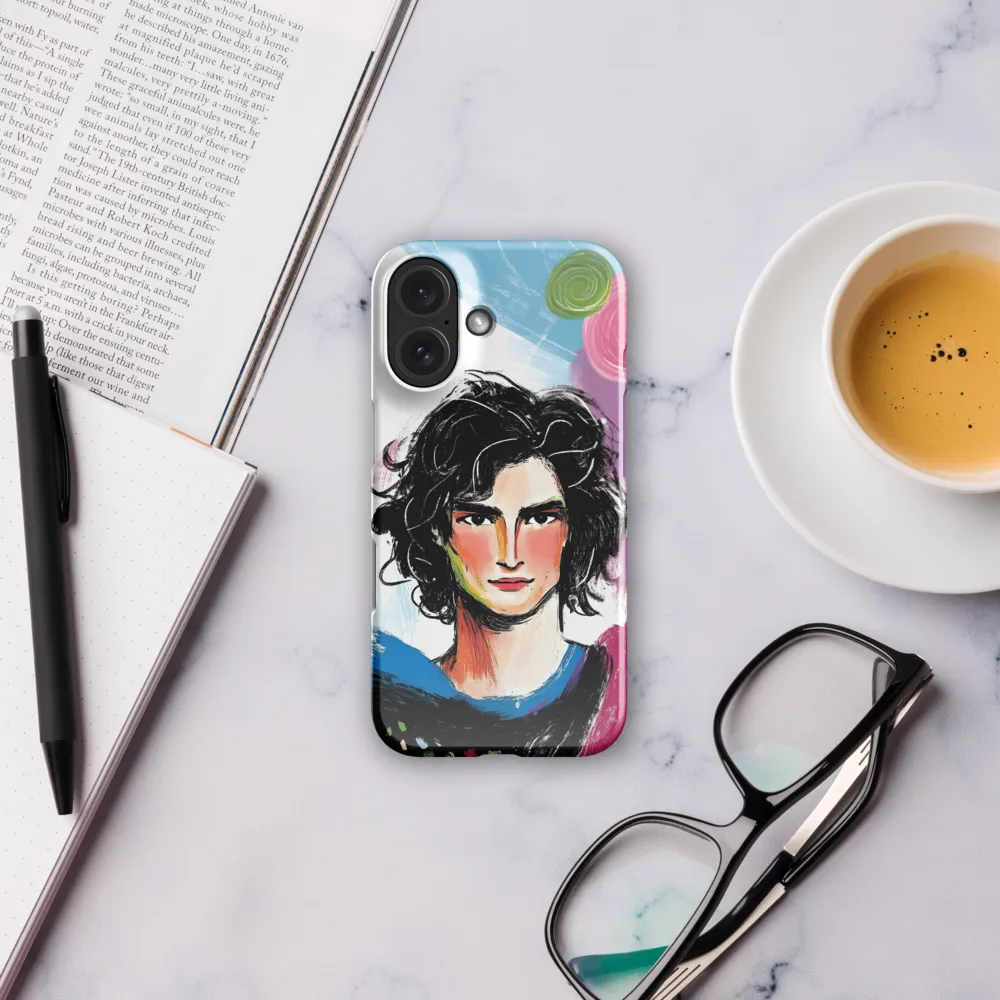 Vibrant Portrait of Youth | Phone Case |  16 | Snap Case | Glossy