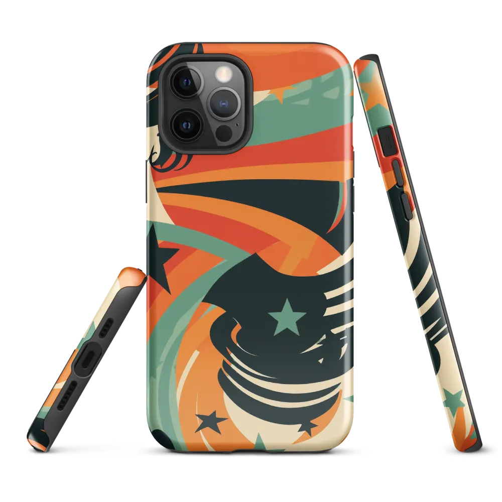 Swirls of Elegance | Phone Case |  12 Pro Max | Tough Case | Glossy