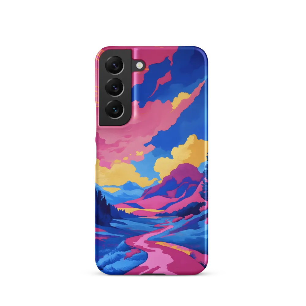 Dreamscape: The Serene River | Phone Case |  S22 | Snap Case | Matte