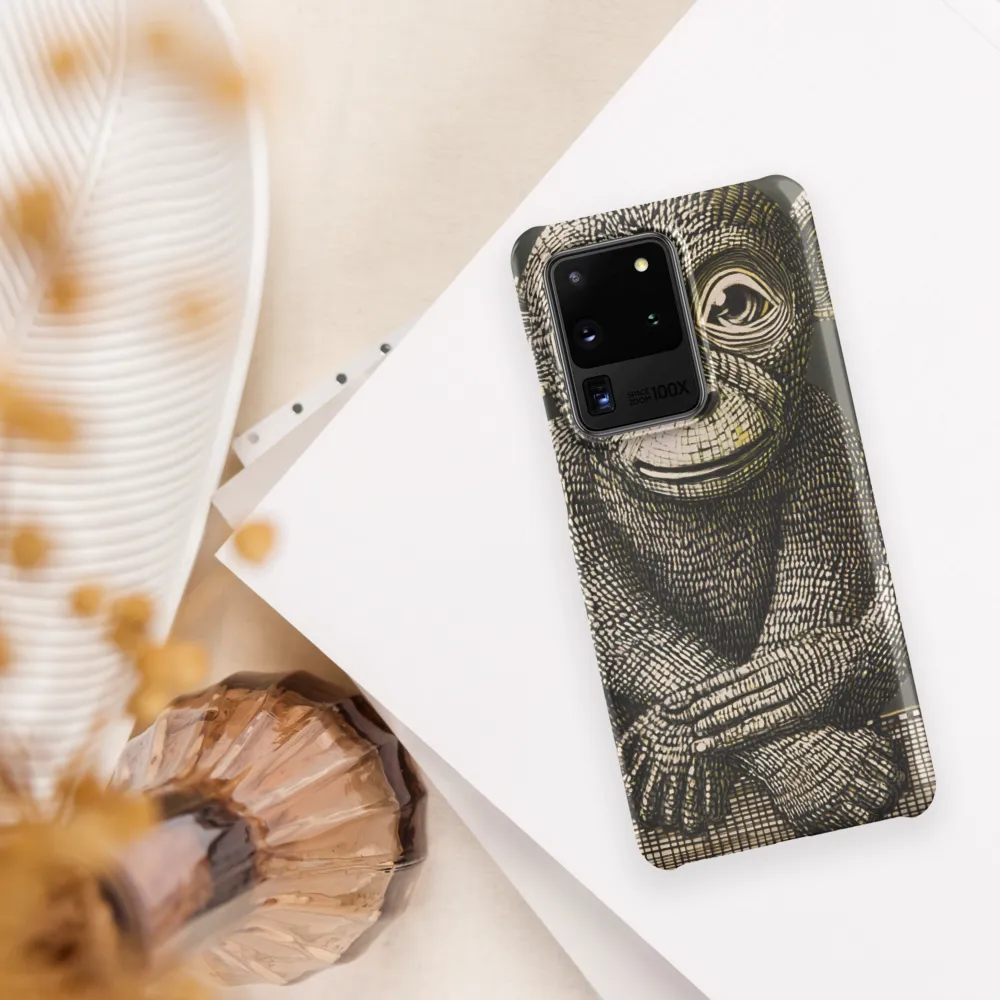 Intricate Primate Portrait