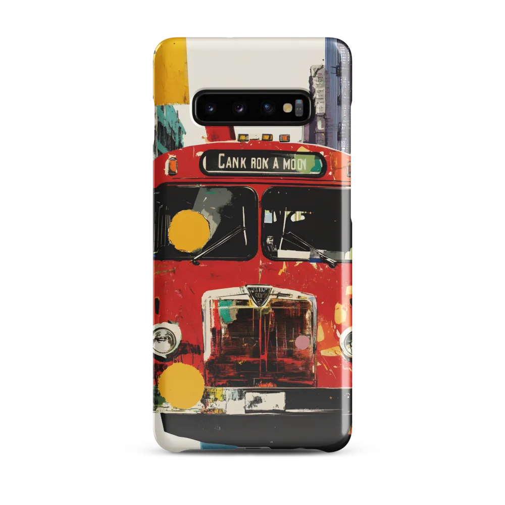 Vibrant City Transit | Phone Case |  S10 Plus | Snap Case | Glossy