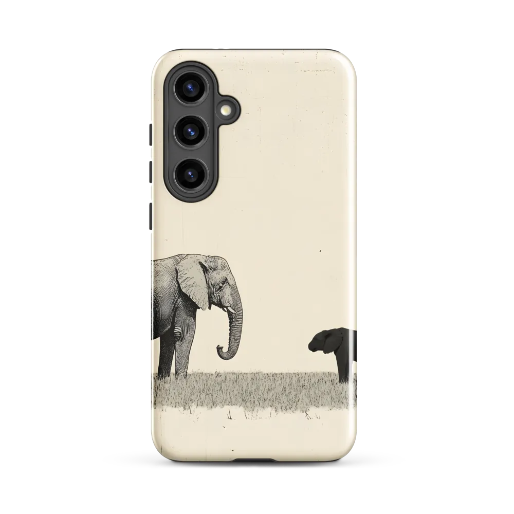 Contrasting Companions | Phone Case |  S24 Plus | Tough Case | Glossy