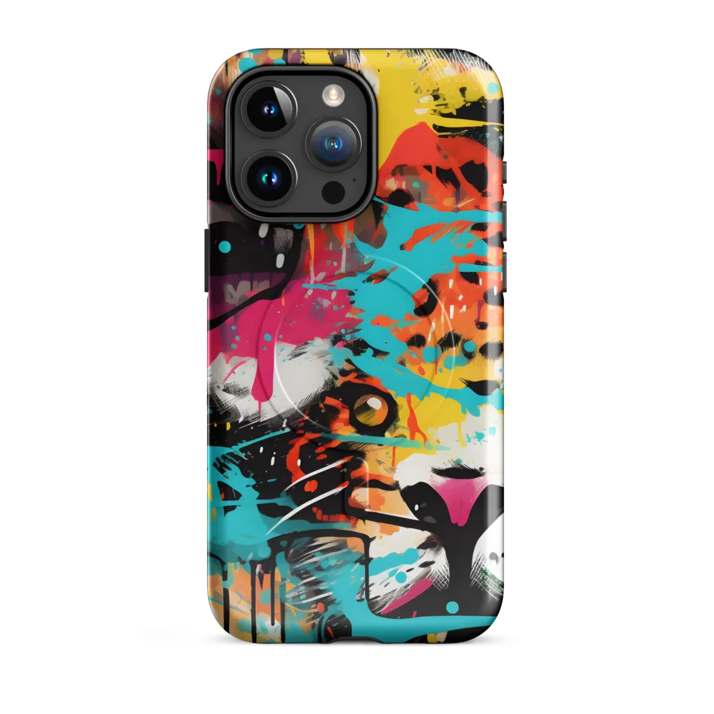 Fierce Fusion: Tiger and Lion in Graffiti