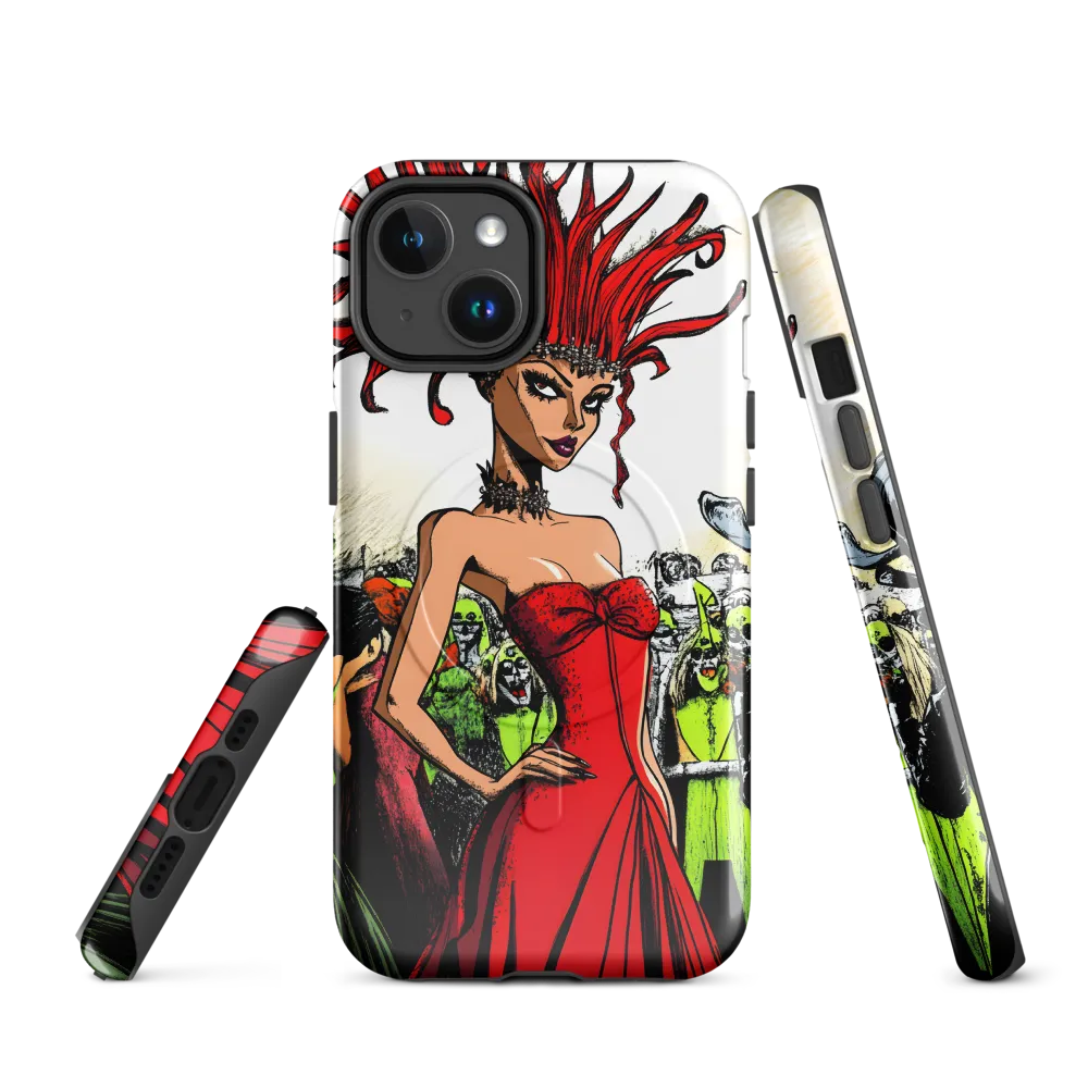 Fiery Elegance: A Fashion Statement