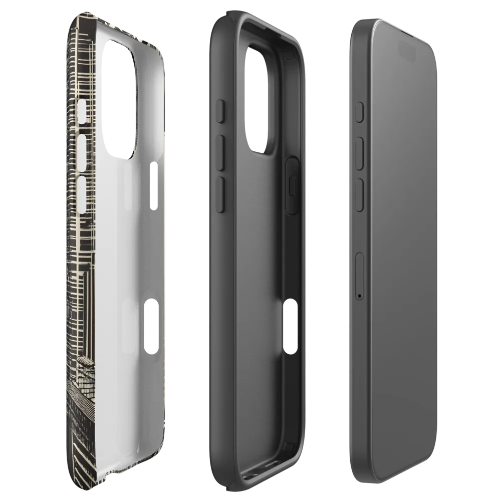 Urban Dreams: A Surreal Cityscape | Phone Case |  16 Pro Max | Tough Case | Matte