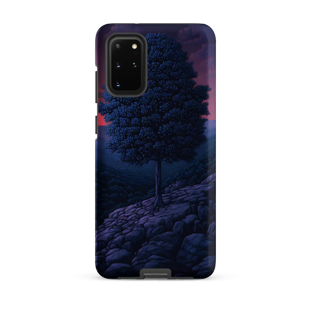 Solitary Sentinel: A Tree at Dusk