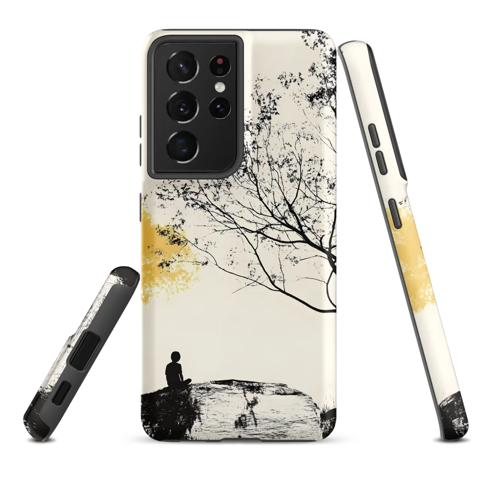 Whispers of Solitude | Phone Case |  S21 Ultra | Tough Case | Matte