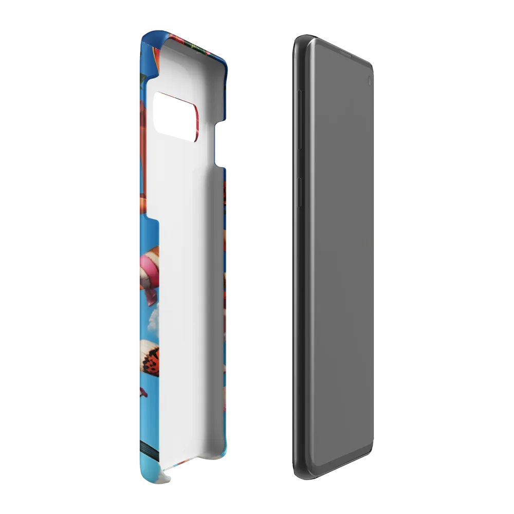 Joyful Whimsy | Phone Case |  S10 Plus | Snap Case | Matte