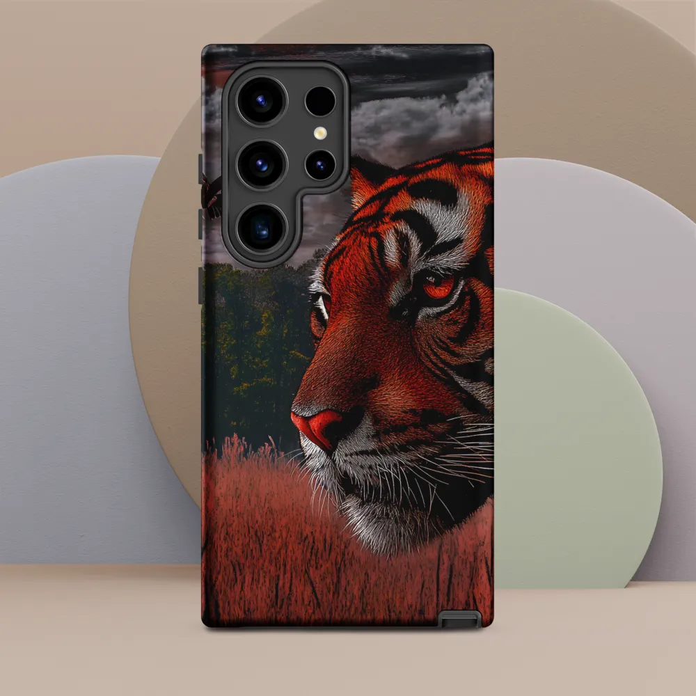 The Silent Guardian | Phone Case |  S24 Ultra | Tough Case | Matte