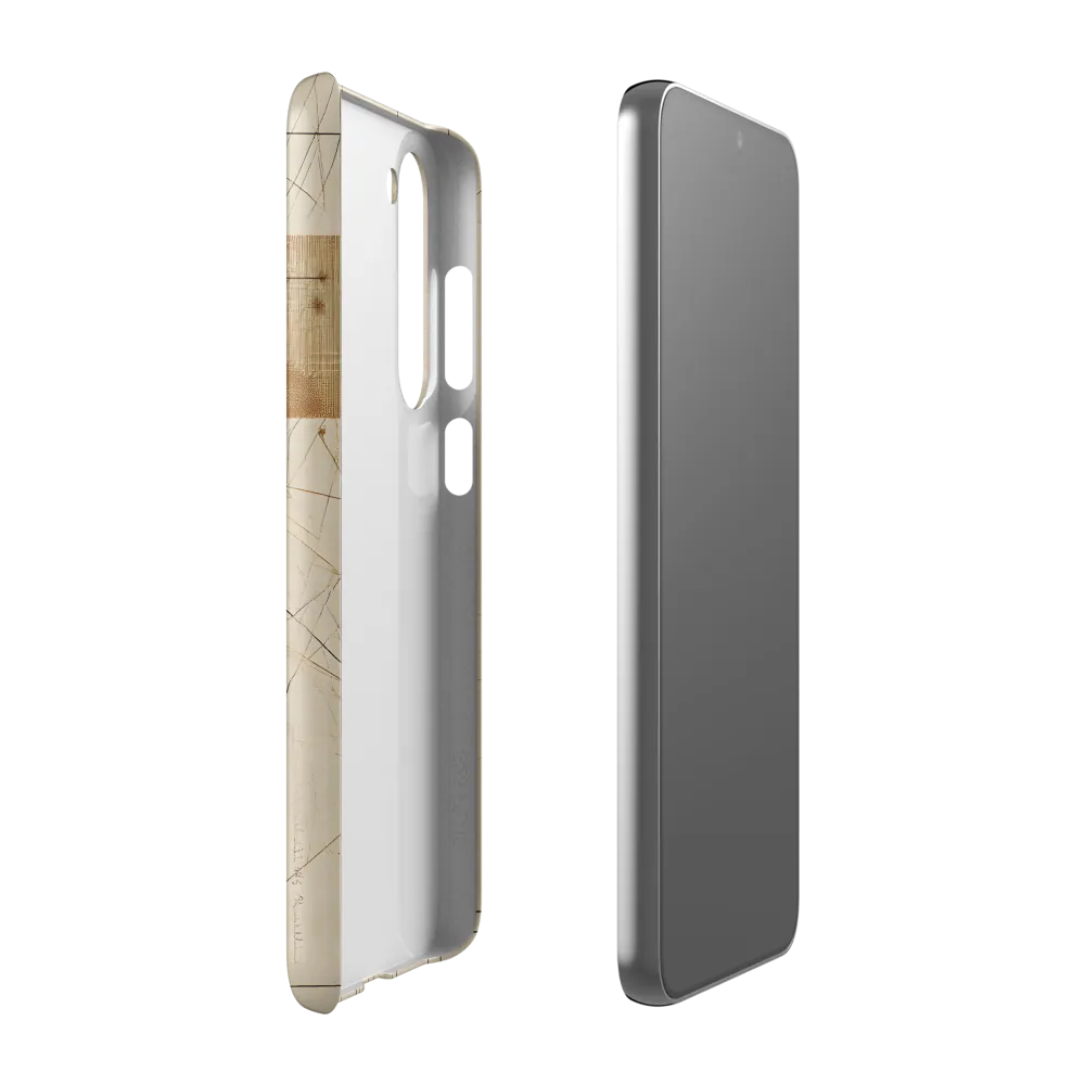 Elegance in Lines | Phone Case |  S23 Plus | Snap Case | Matte