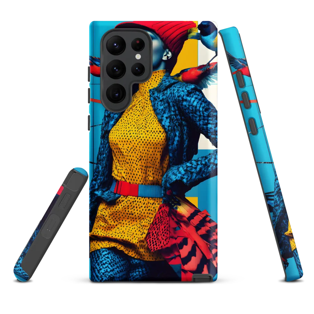 Vibrant Fusion of Nature and Fashion