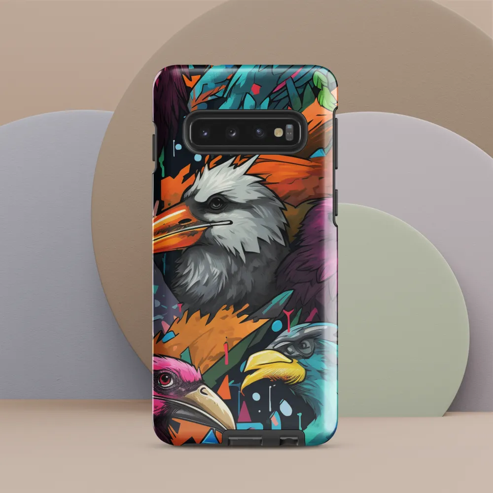 Avian Vortex: A Celebration of Color and Form