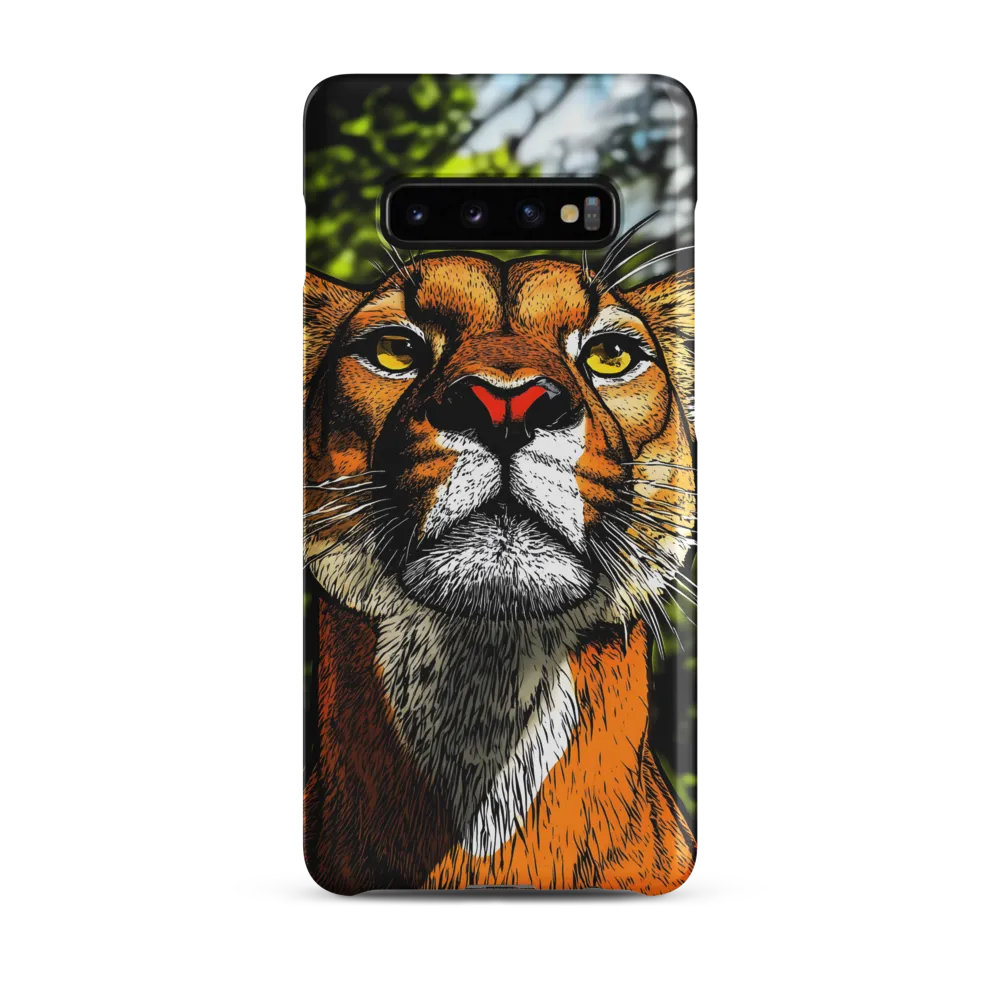 Regal Gaze: The Lioness in Focus