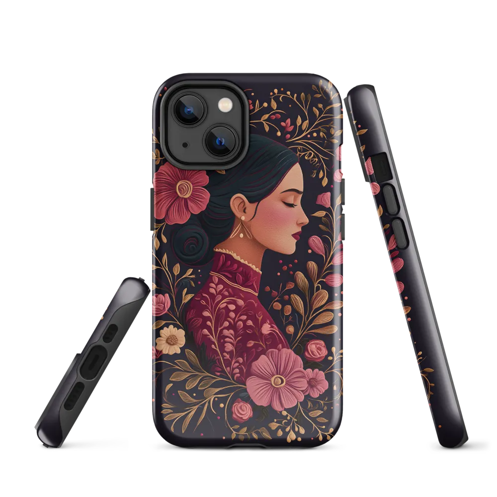 Portrait of Serenity | Phone Case |  14 | Tough Case | Glossy