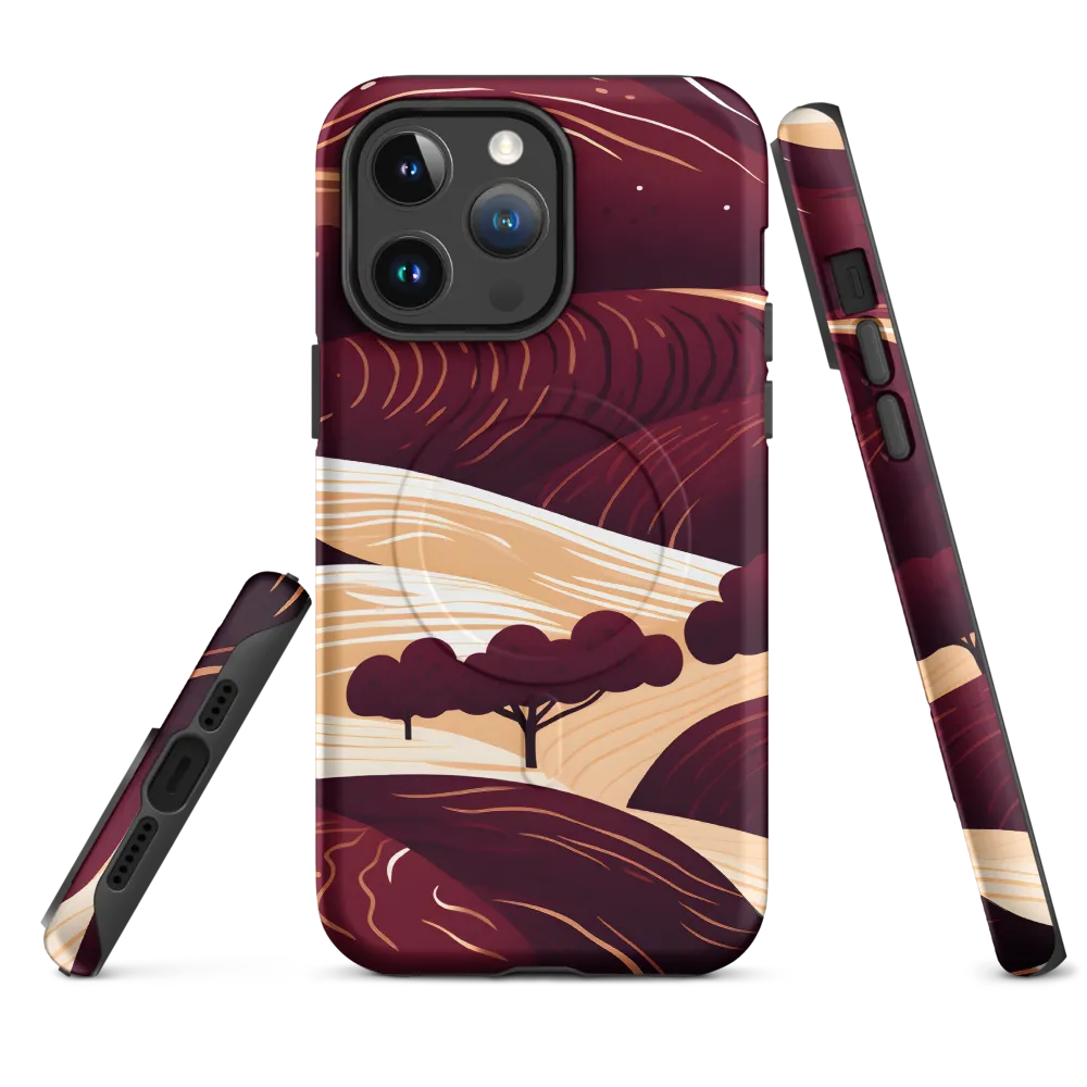 Serenity in the Hills | Phone Case |  14 Pro Max | MagSafe® Tough Case | Matte