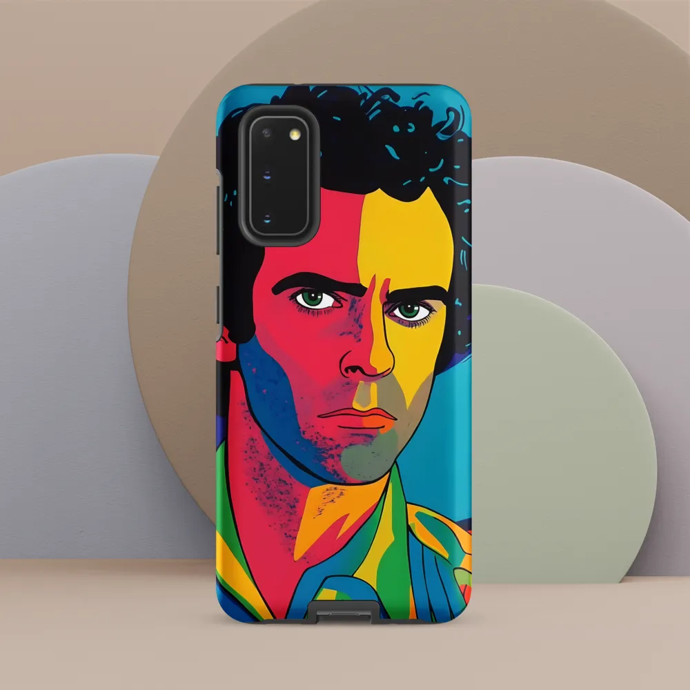 Electric Visage: A Portrait of Vibrance
