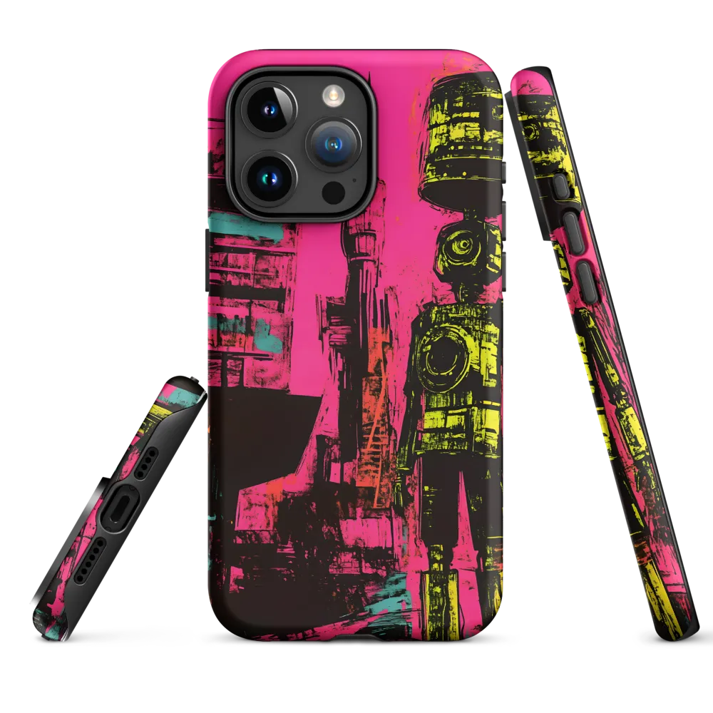 Urban Robot Symphony | Phone Case |  15 Pro Max | Tough Case | Matte