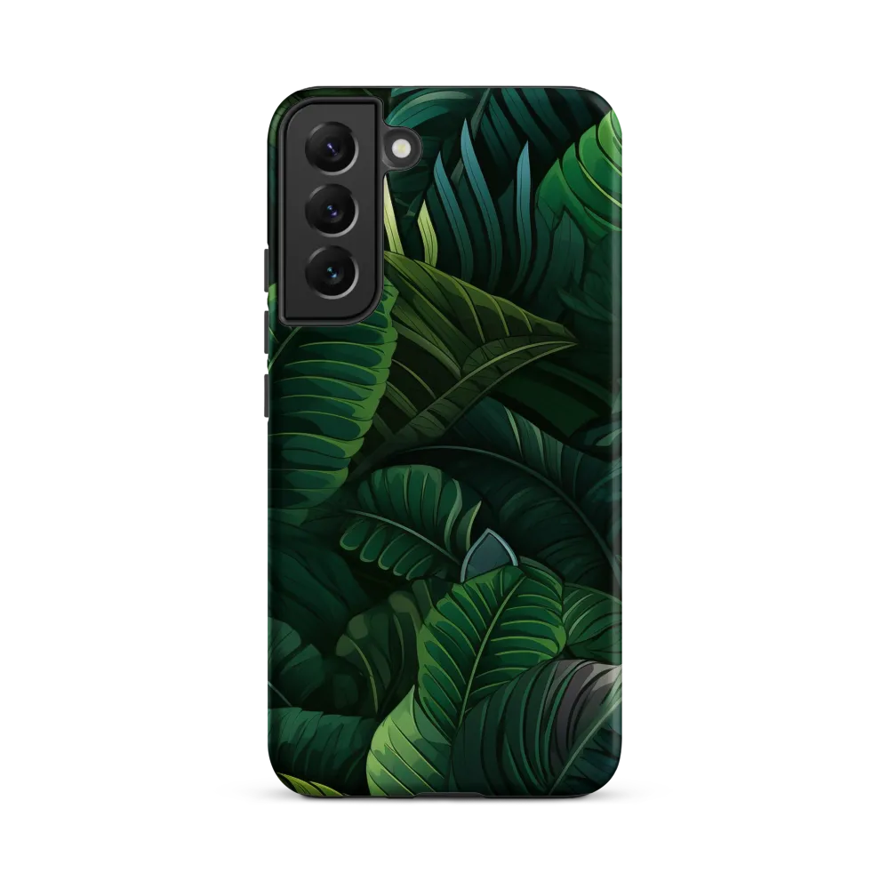 Lush Canopy: A Tropical Foliage Study