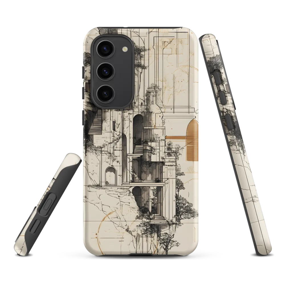 Ethereal Architectures | Phone Case |  S23 Plus | Tough Case | Matte
