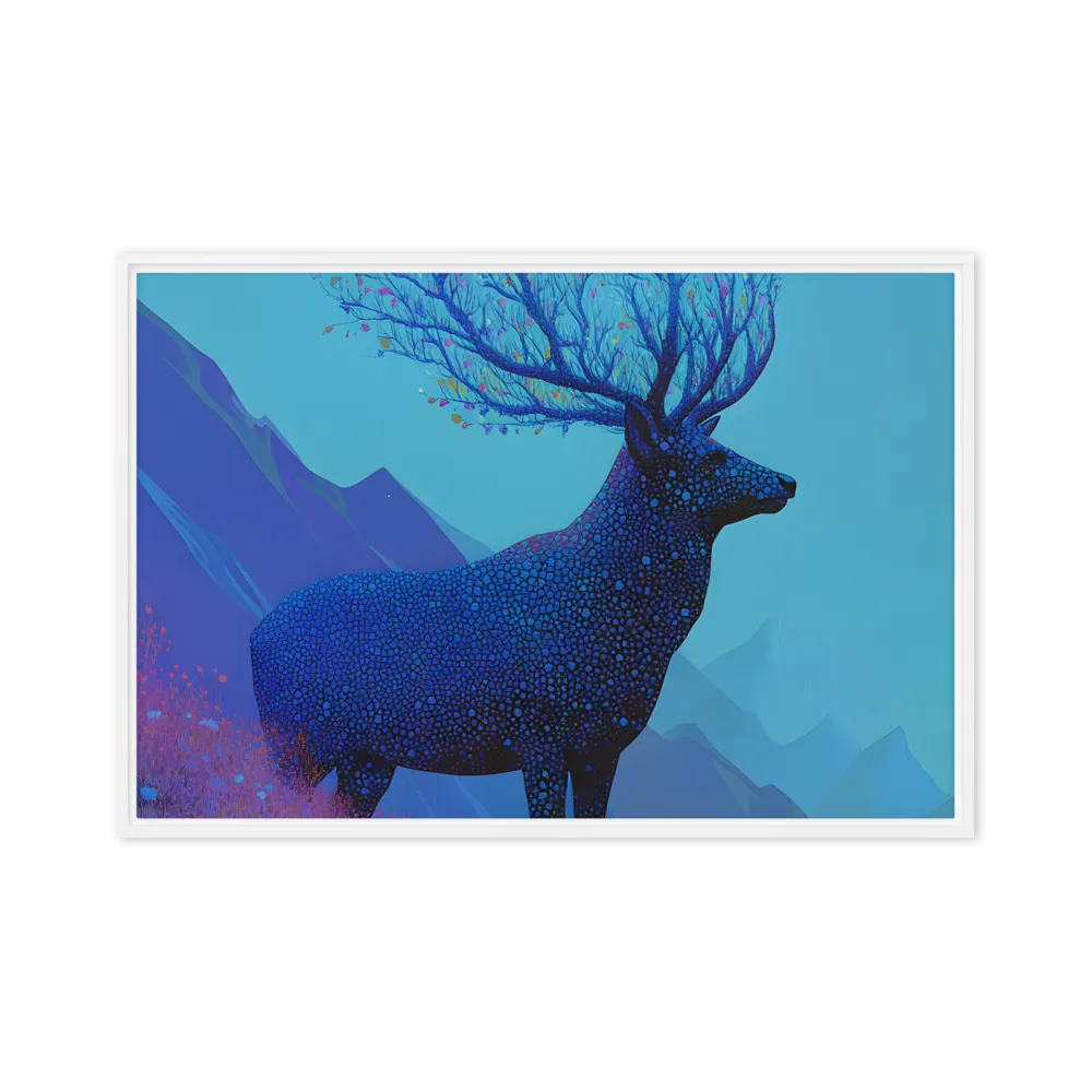 Ethereal Harmony | Canvas with White Frame | 24″×36″