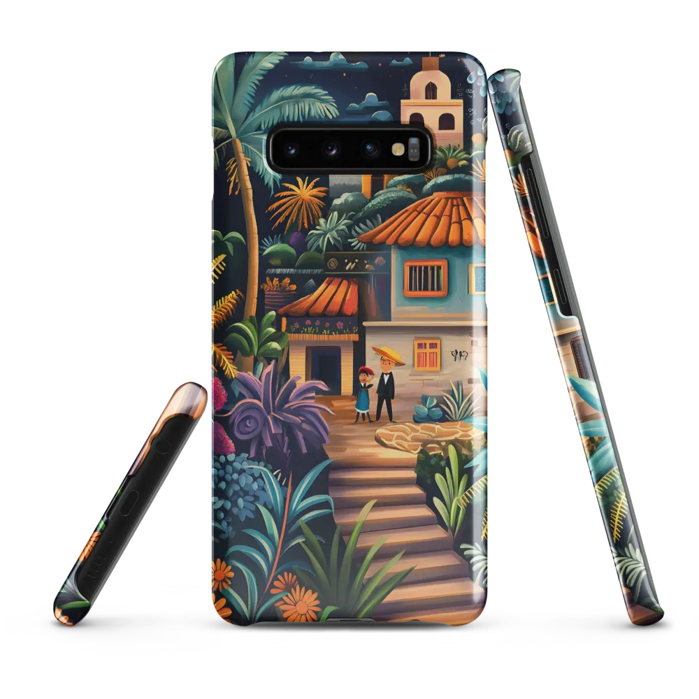 Tropical Reverie | Phone Case |  S10 Plus | Snap Case | Glossy