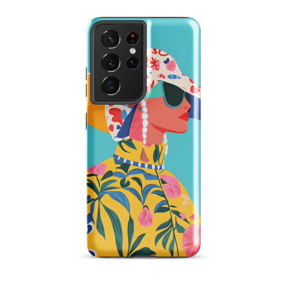 Tropical Confidence: A Fashion Portrait