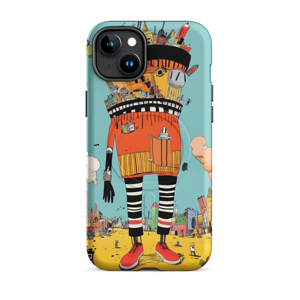 Urban Fantasia: A Whimsical Encounter | Phone Case |  15 Plus | MagSafe® Tough Case | Matte