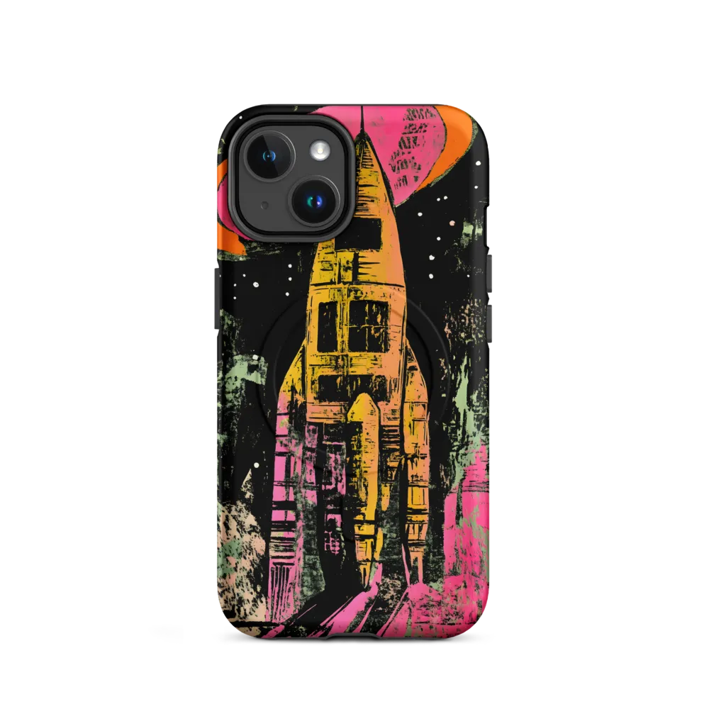 Cosmic Voyage: A Surreal Rocket Adventure