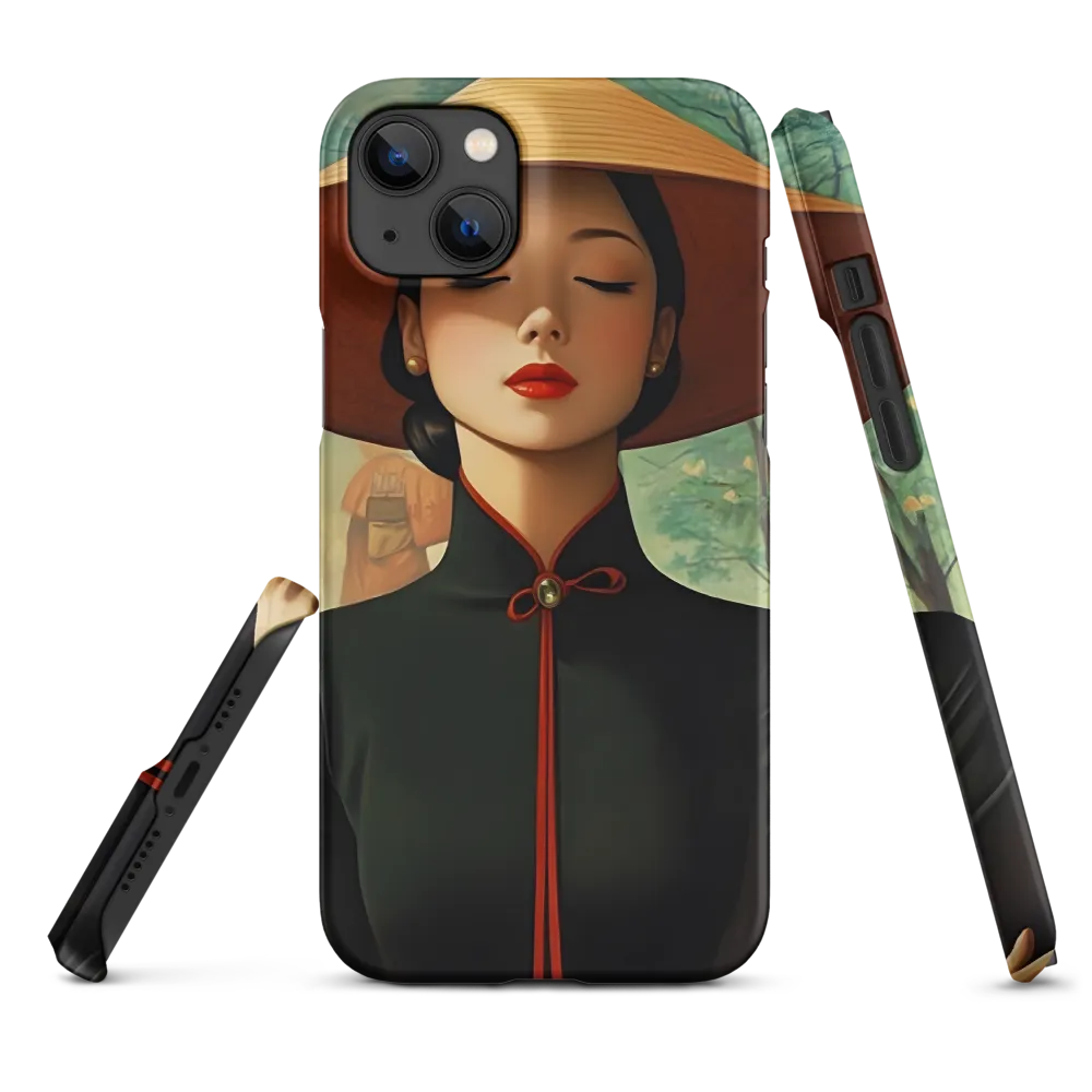 Elegance in Tranquility | Phone Case |  14 Plus | Snap Case | Matte