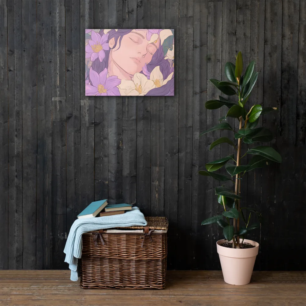 Harmony in Bloom | Thin Canvas | 18″×24″