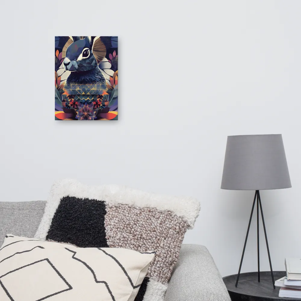 Ethereal Bunny: A Geometric Wonderland