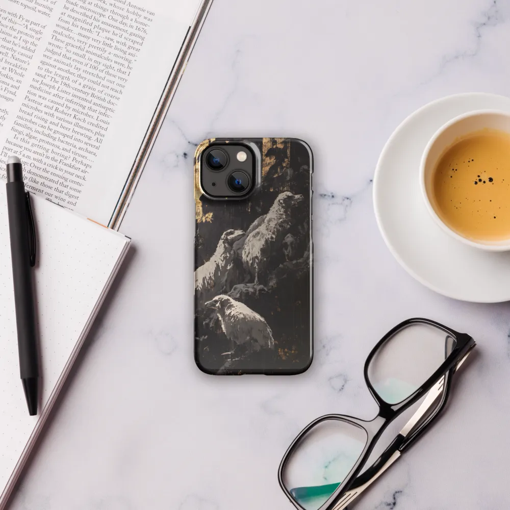 The Enigmatic Gathering | Phone Case |  13 Mini | Snap Case | Glossy