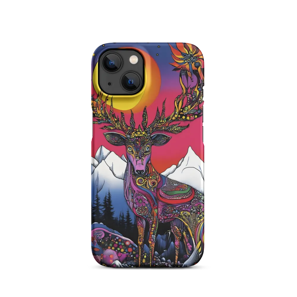 Mystical Majesty of the Psychedelic Deer | Phone Case |  13 | Snap Case | Matte