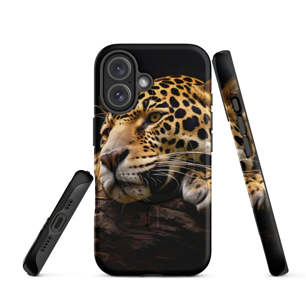 Tranquil Majesty: The Resting Leopard