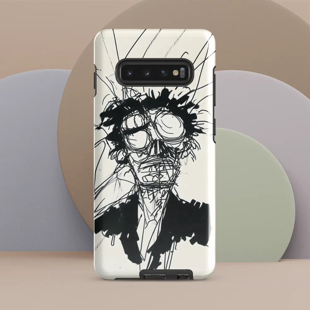 Chaos in Ink | Phone Case |  S10 Plus | Tough Case | Glossy