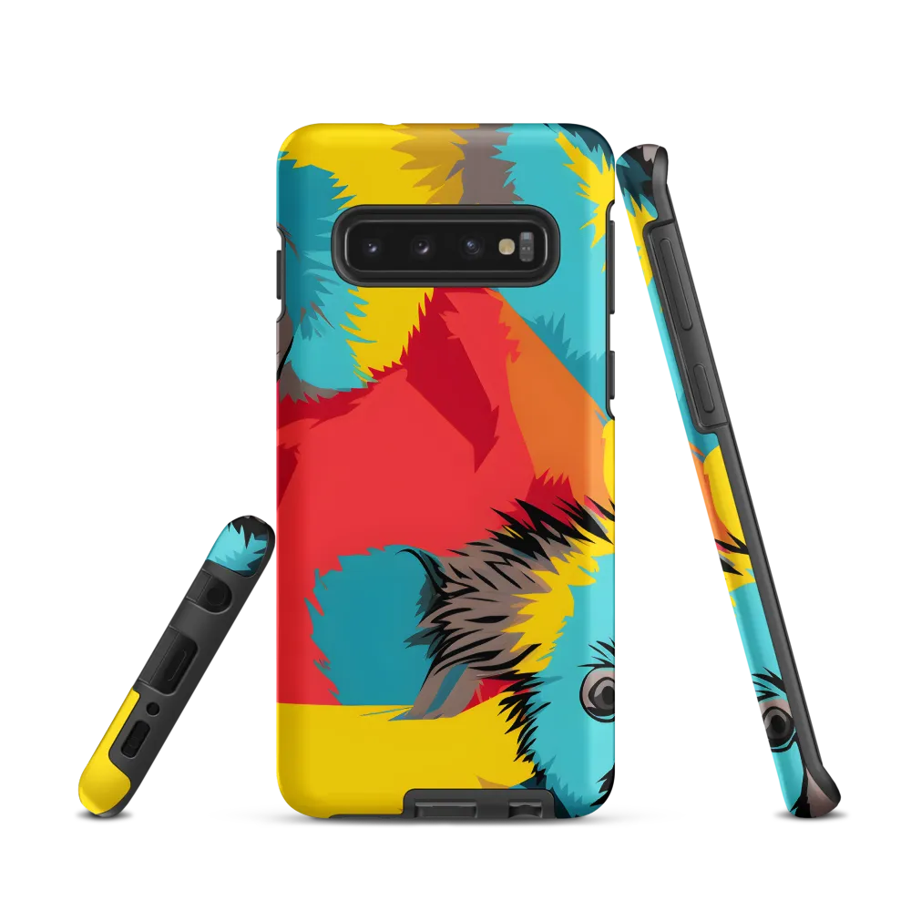 Whimsical Koalas in Vibrant Colors | Phone Case |  S10 | Tough Case | Matte